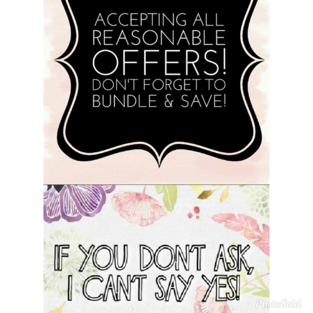 Make me a reasonable offer!!!